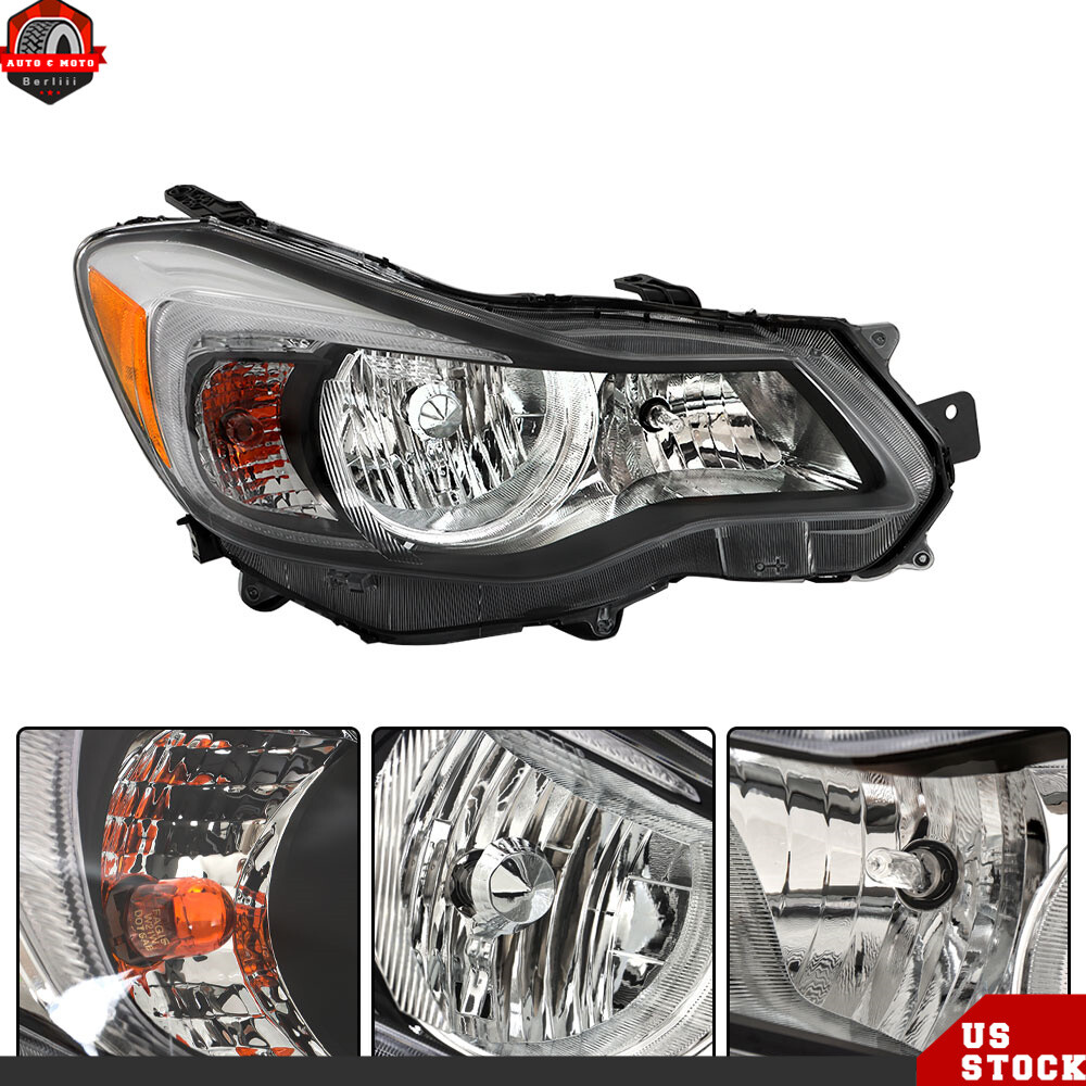 For 2012-2015 Subaru Impreza Headlight Headlamp Assembly For 2013-2016 Crosstrek