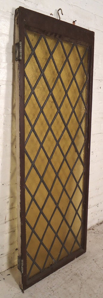 Vintage Stained Glass Window Panel (08093)NS