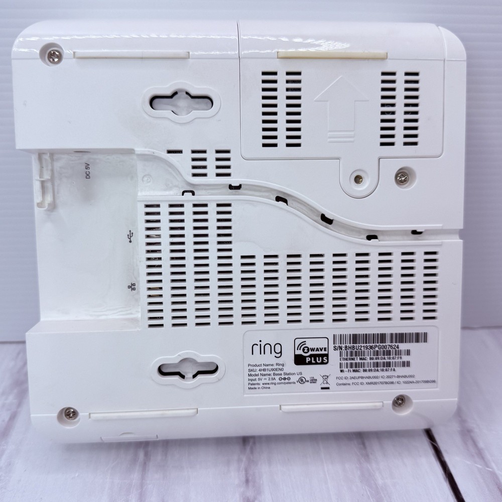 Ring Alarm System v2 Bundle Base Station, Keypad, Motion Sensor, Power Supply
