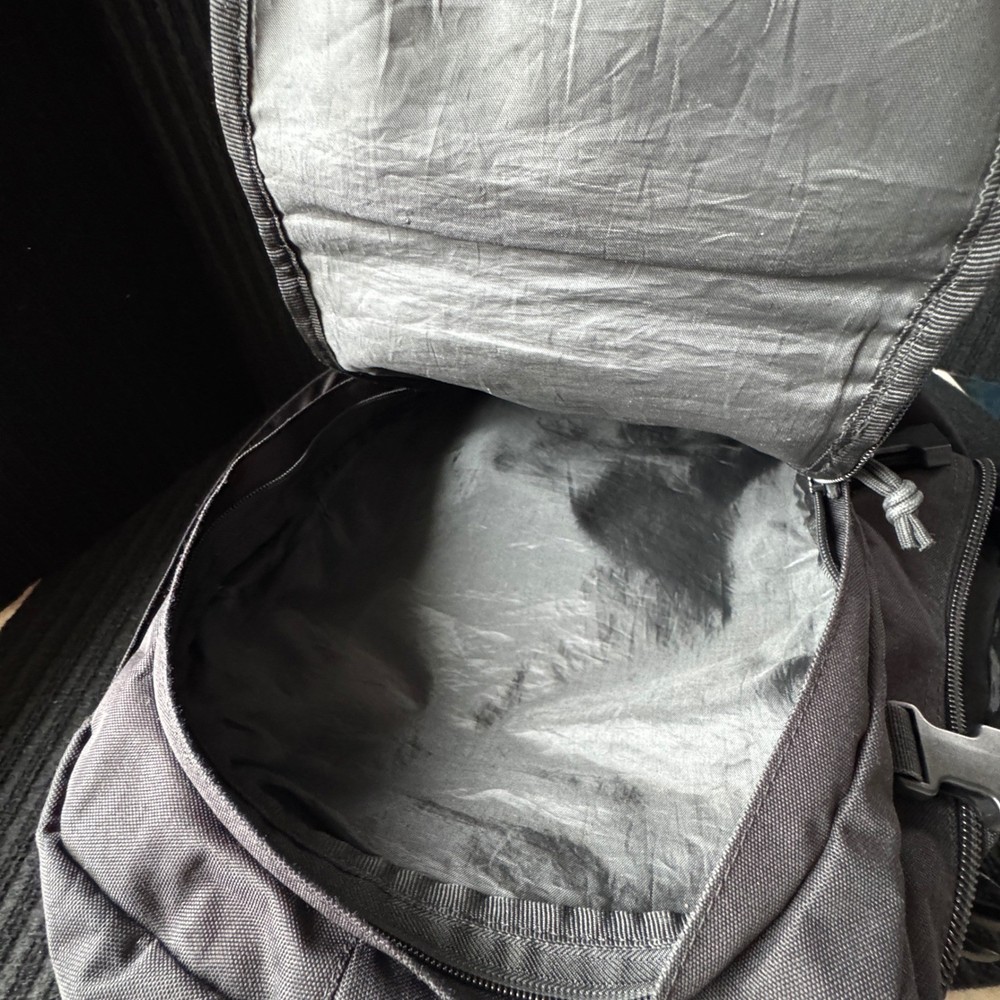 Black Highland Tactical Backpack Daypack with Compression Straps