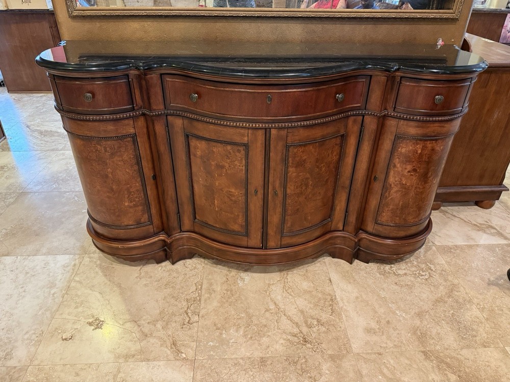 Marble Top Buffet/china Table