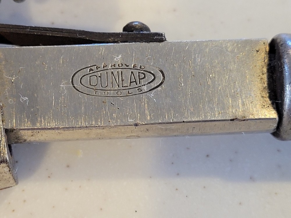 Vintage Antique dunlap tools Wrench #10