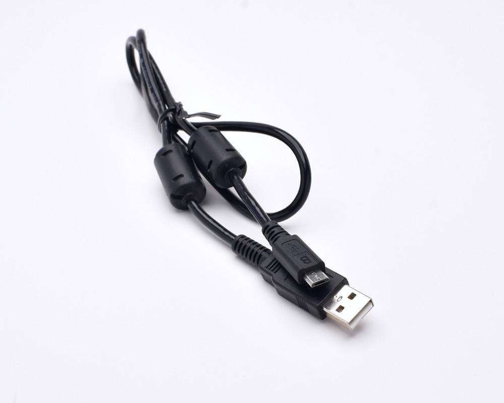 Genuine Olympus CB-USB12 Micro B USB Cable 2' Olympus E-M10 III (#6686U)
