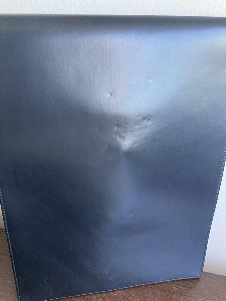 Black Leather Envelope ( New )
