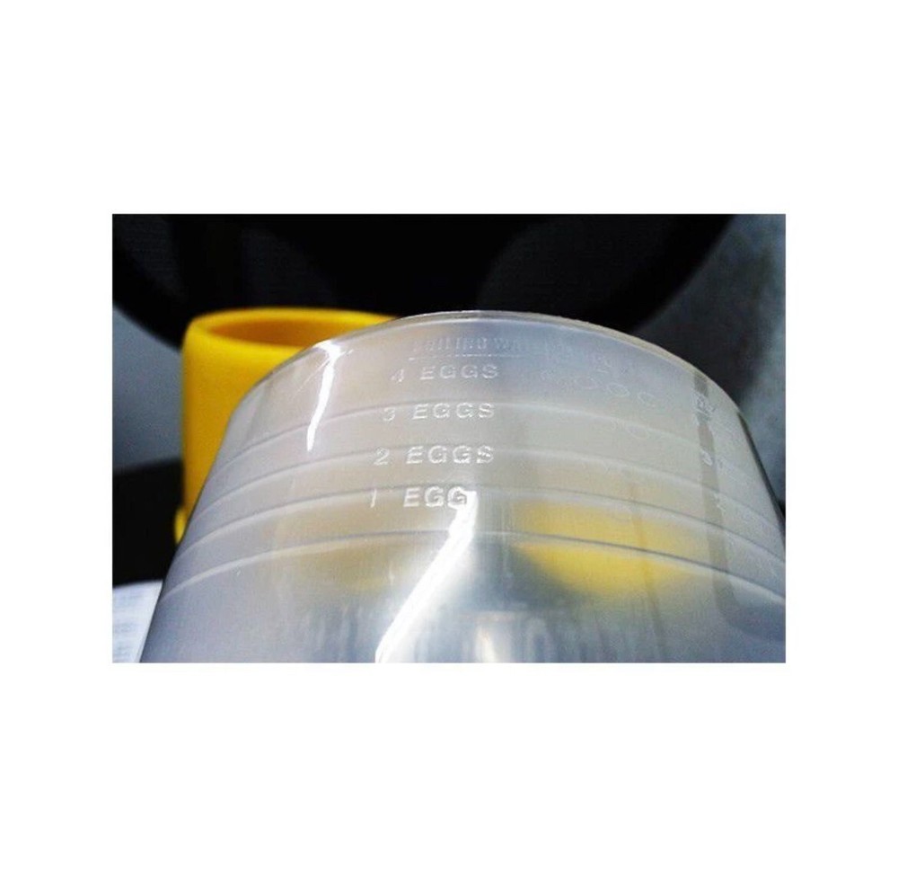 YELLOW HALF BOILED EGG MAKER KOPITIAM ORIGINAL 100%