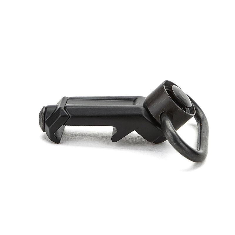 Tactical QD Sling Swivel Attachments 45 Degree Low Profile Picatinny Rail Mount