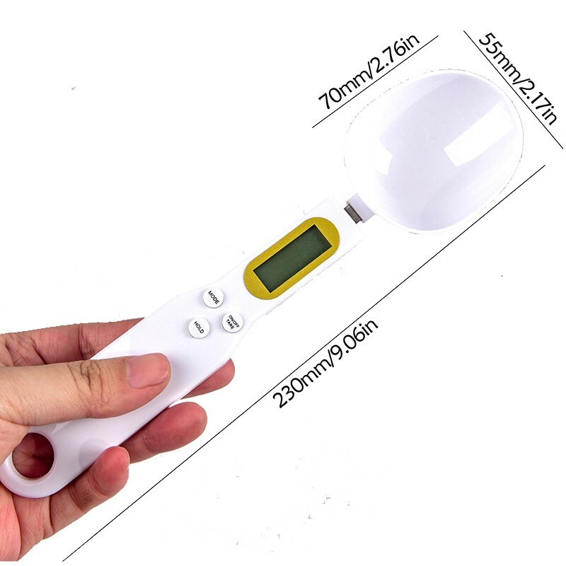 Electronic Mini Digital Spoon Scale Kitchen Lab Scale LCD Display Scoop 0.1-500g