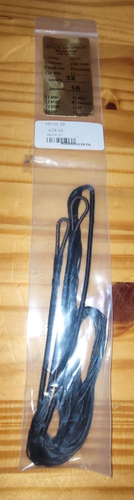 Bow String Stone Mountain 32", 16 strands, dacron,  NEW