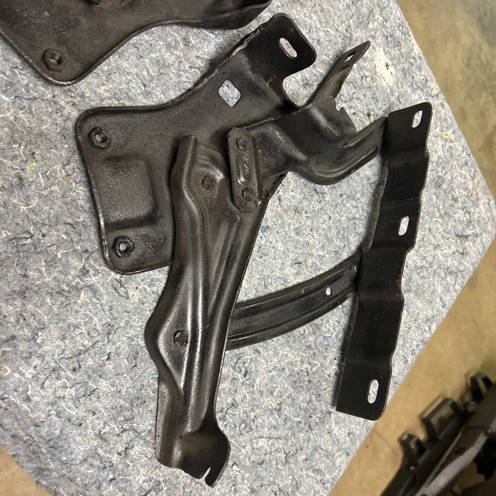 1971-1974 Cadillac Hood Hinges Deville Fleetwood Eldorado OEM NO SPRINGS