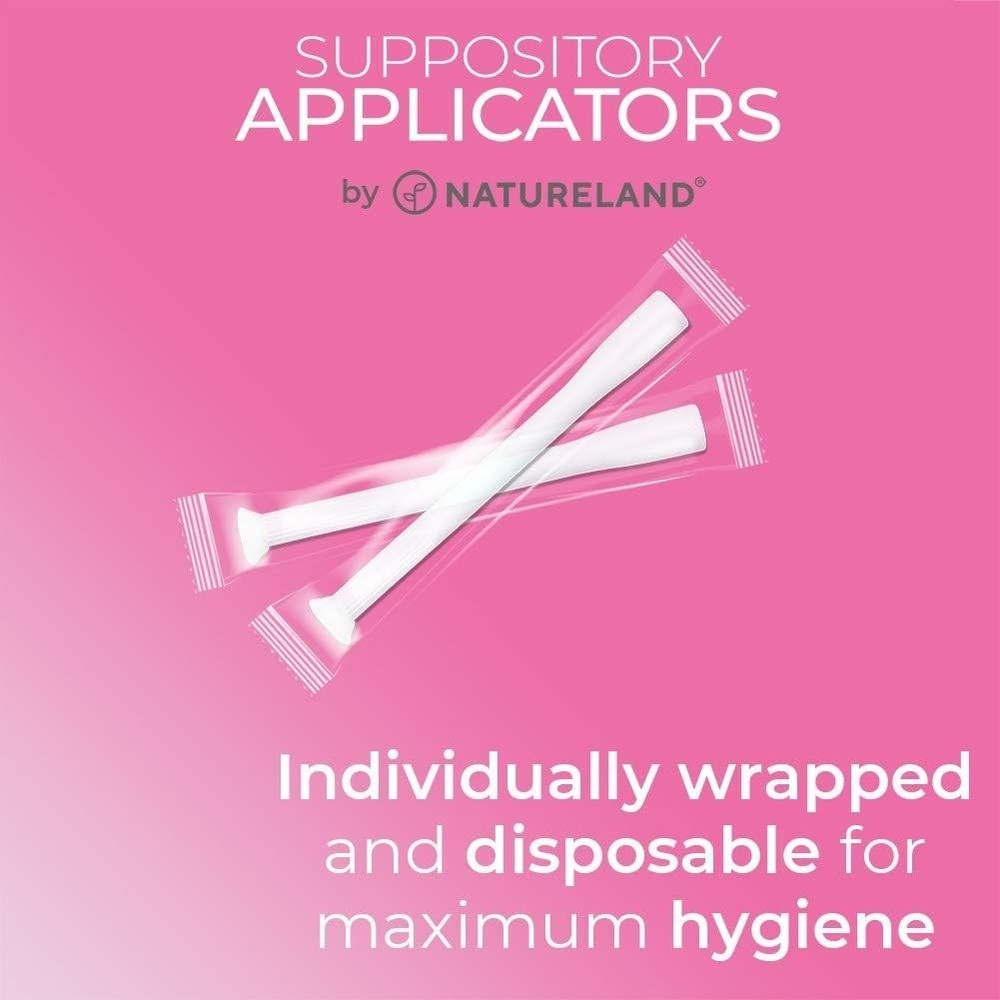 Individually Wrapped Personal Suppository Applicators for Daily Intimate Care...
