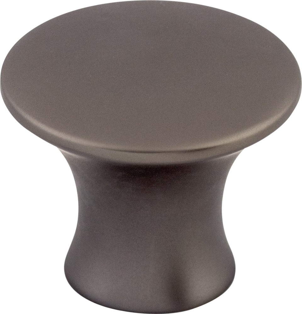 Top Knobs TK592AG Oculus Large Round Knob 1 5/16" Ash Gray