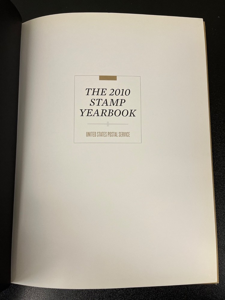 The 2010 Stamp Yearbook US Stamps Book NEW US Postal Service