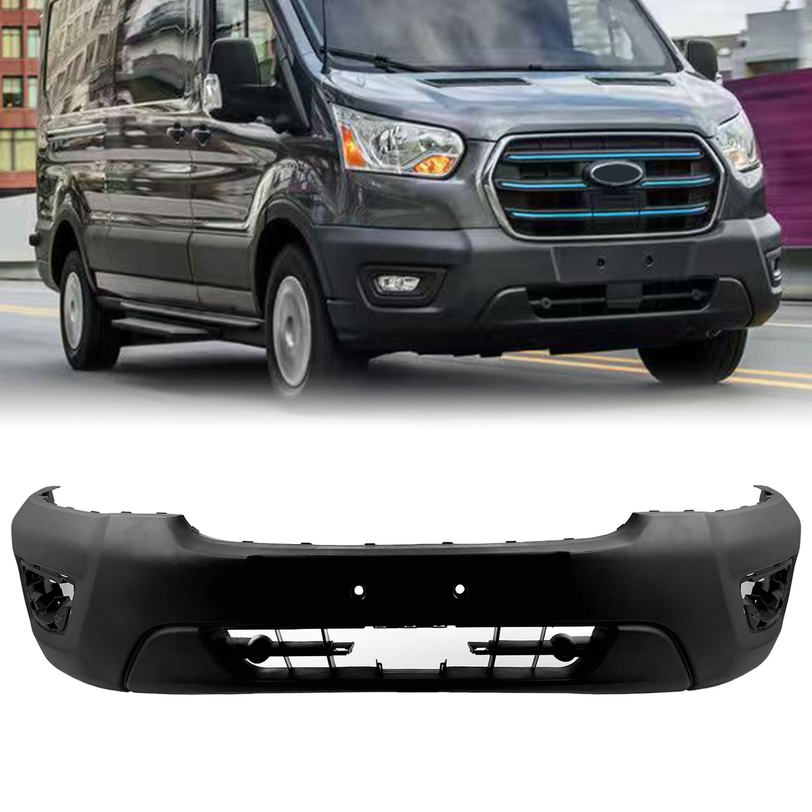 For 2020-2024 Ford Transit 150-E-Transit Front Bumper Lower Cover Local Pickup