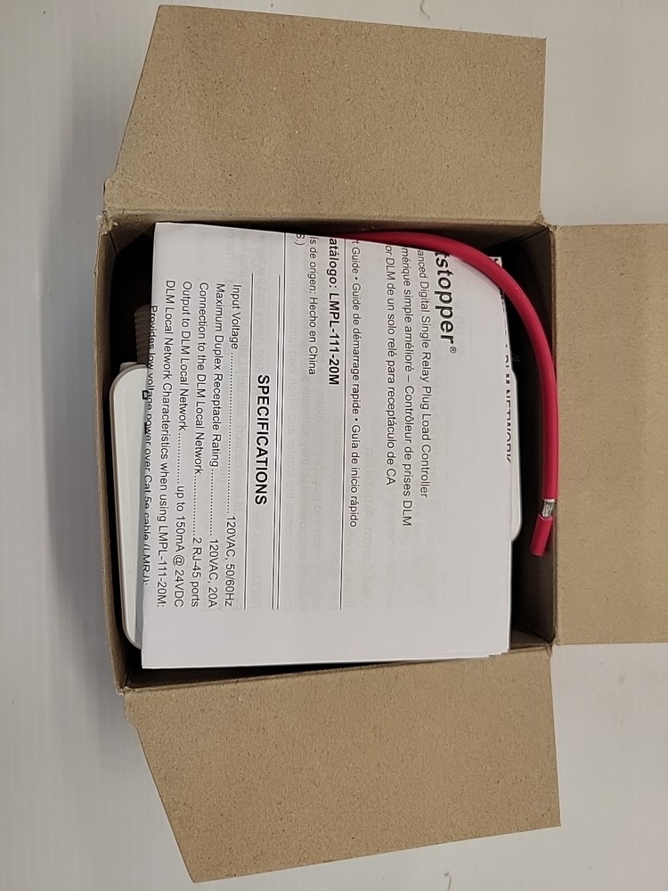 Legrand Wattstopper LMPL-111-20M DLM Plug Load Controller 20A
