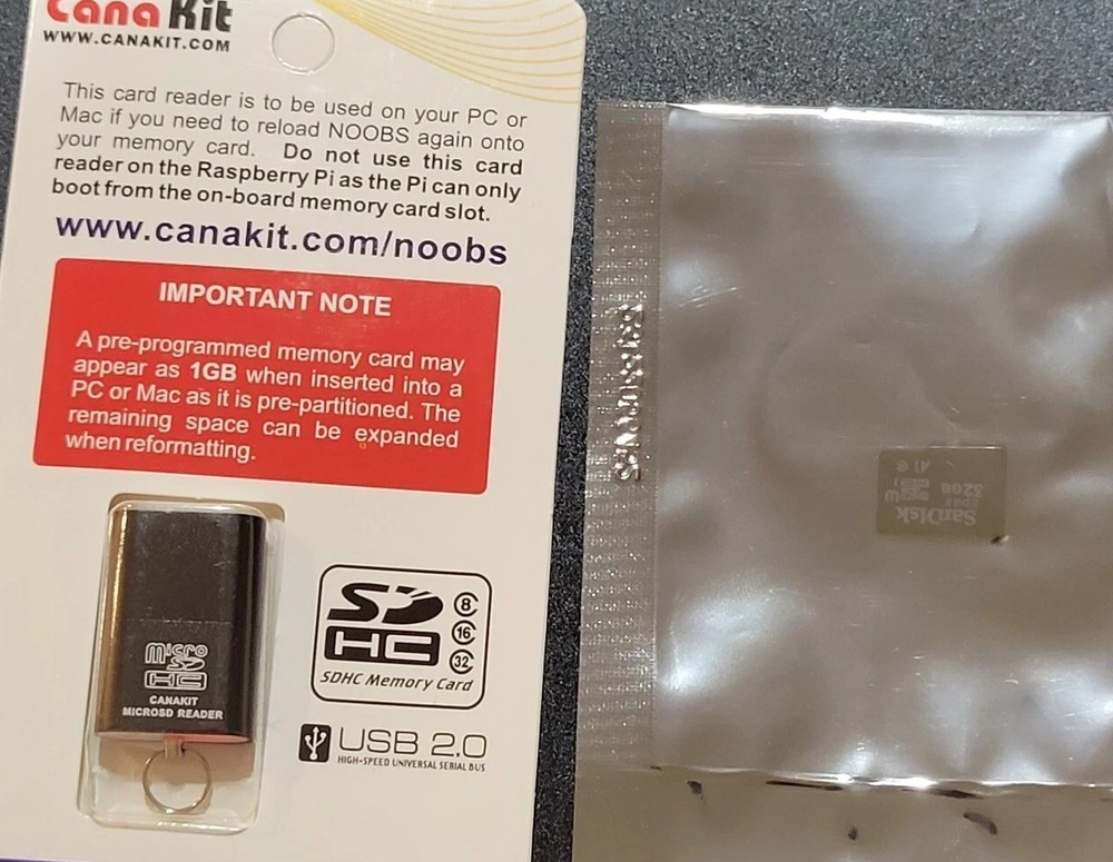 Canakit SDHC Memory Cards Readers
