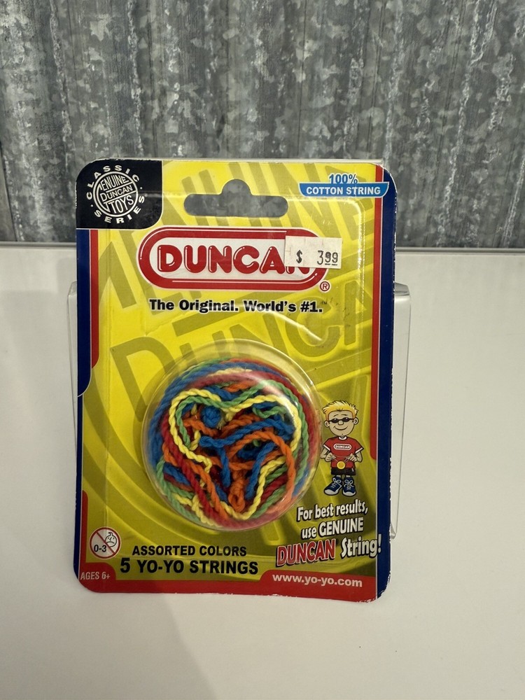 Duncan 5 Pack Cotton Yo-Yo Strings - Multicolor (d4)