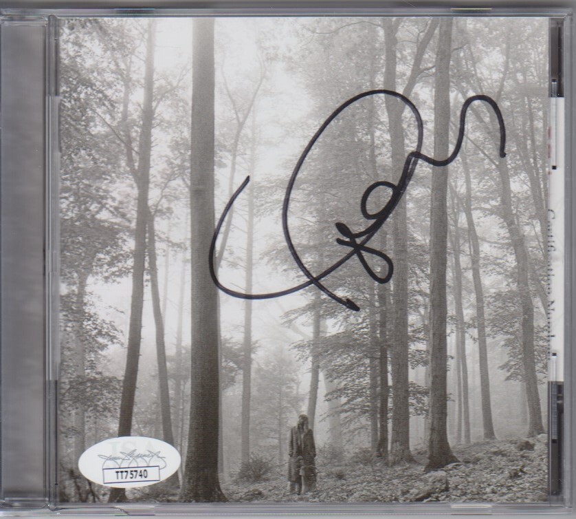 Taylor Swift, AUTOGRAPHED Folklore CD - JSA authenticated, hand-signed
