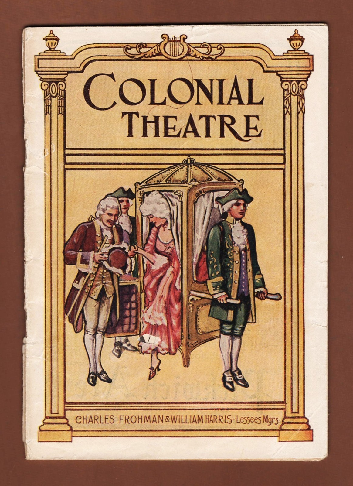 W. C. Fields "ZIEGFELD FOLLIES of 1916" Fannie Brice / Will Rogers 1916 Program