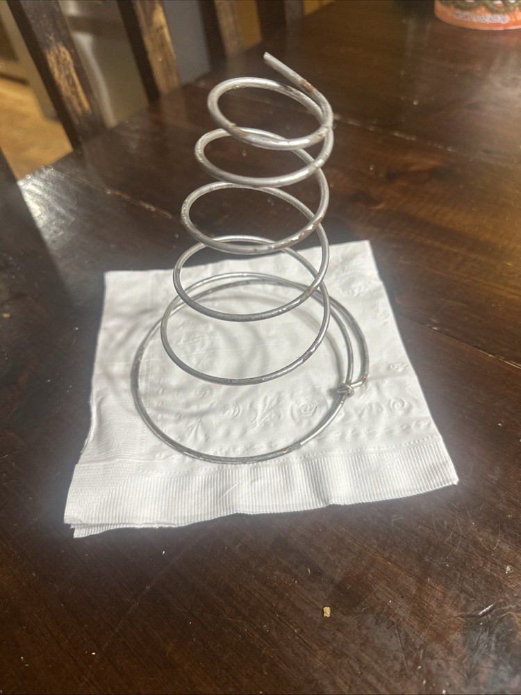 Metal Coil Spring Silver Spiral Wire Craft Piece