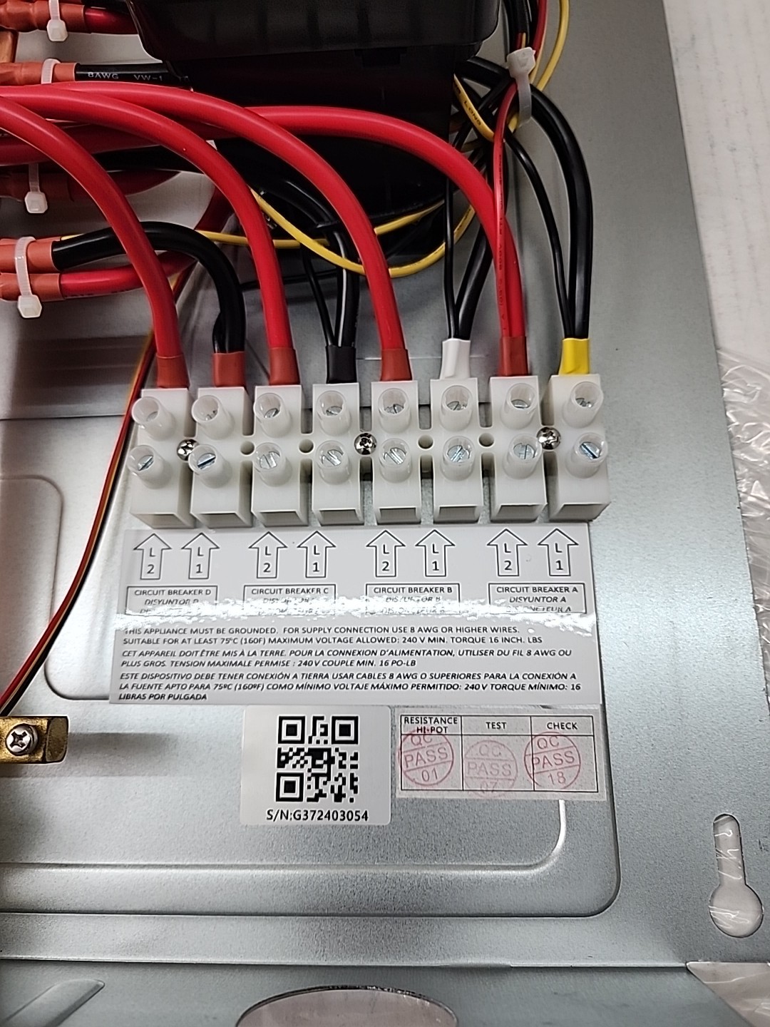 Rheem Performance 36 kW 240V Self-Modulating Electric Tankless Water Heater