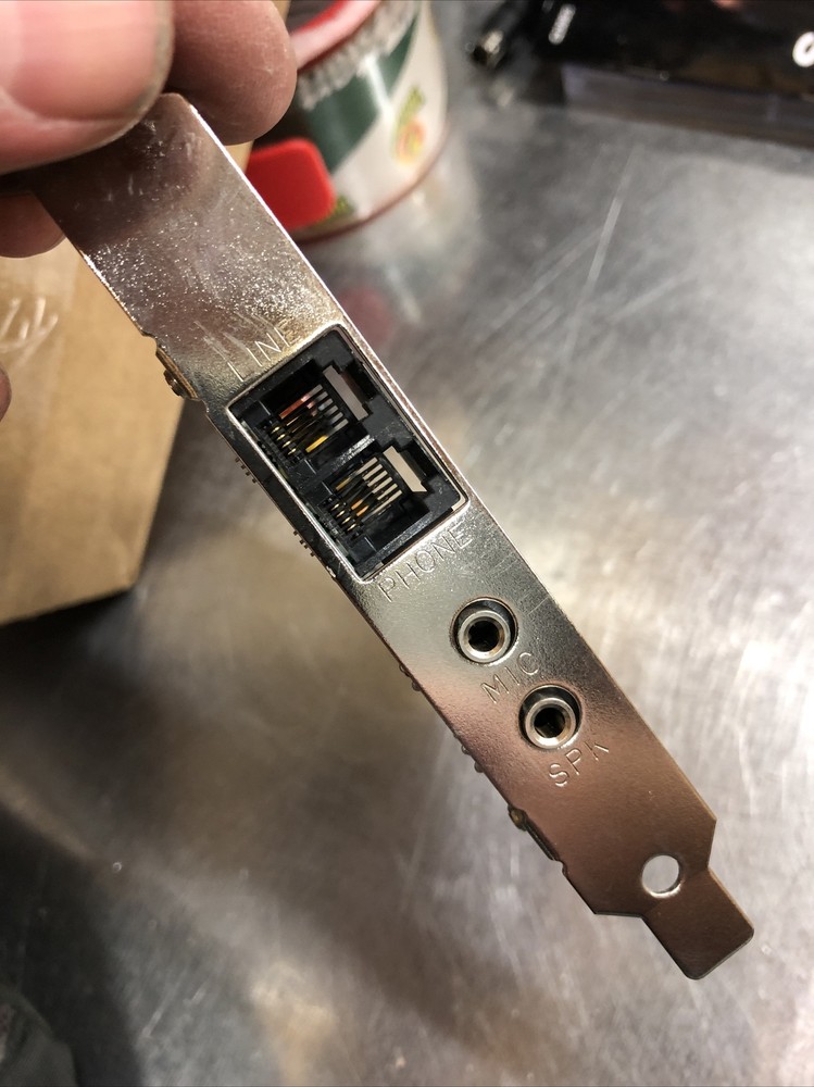 PCI 2003 Creative Labs Modem Blaster V.92 Internal Modem Card