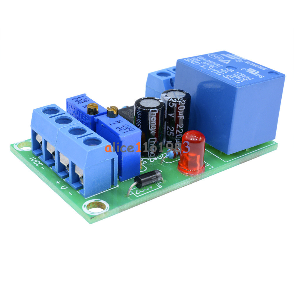 12V Smart Charger Power Control Board Storage Battery Charging Controller Module