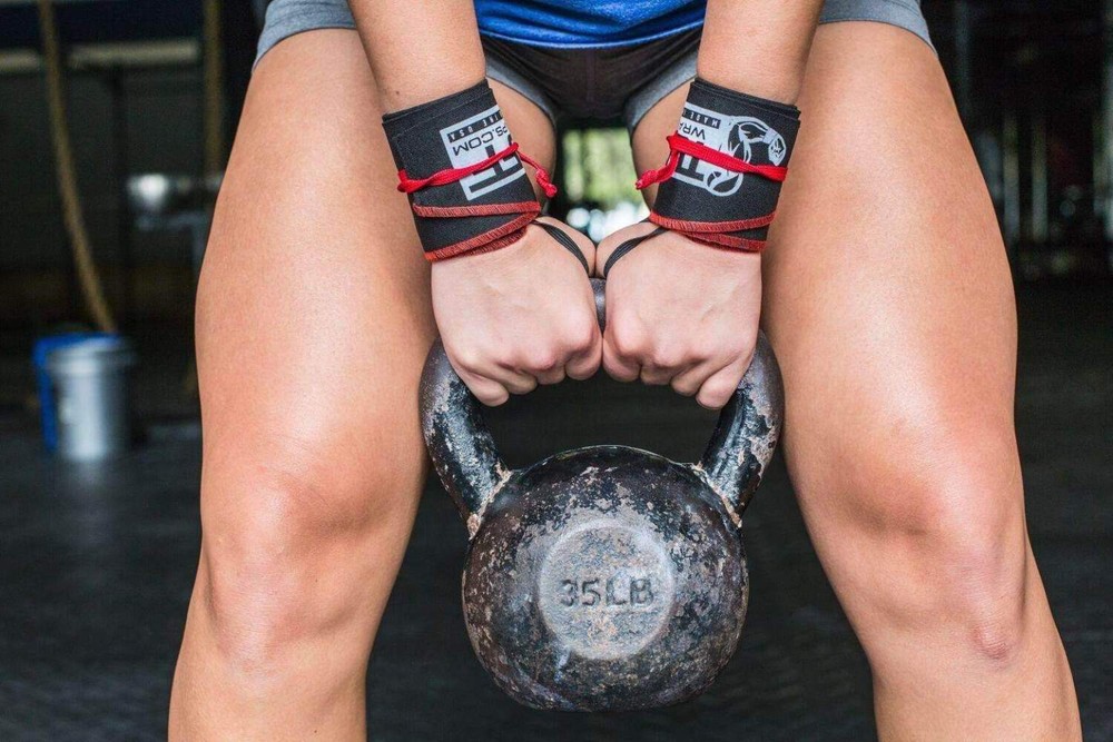 Rockin' Red Wrist Wrap Support