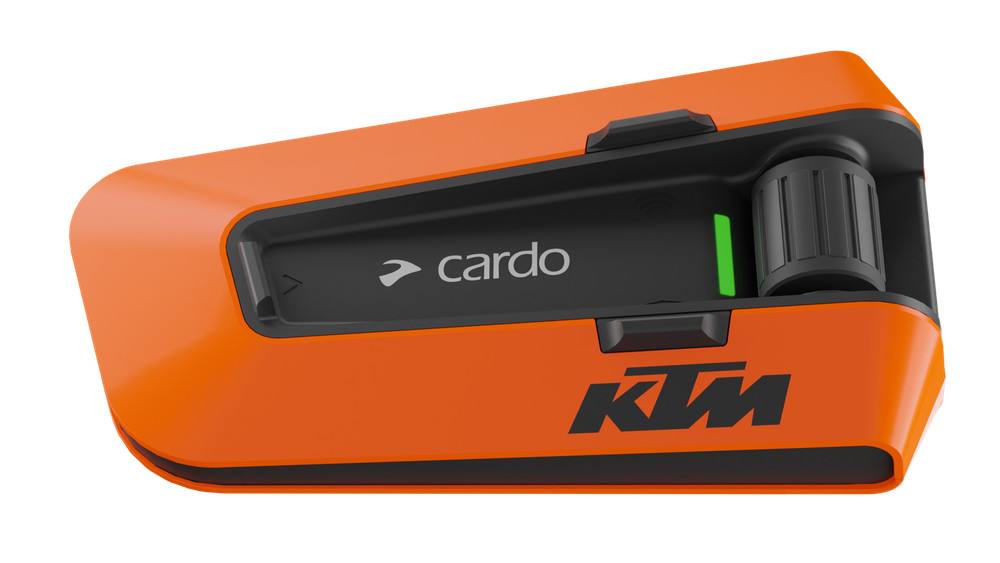 CARDO Communication System, Packtalk Edge Single KTM Edition, Orange PT200020