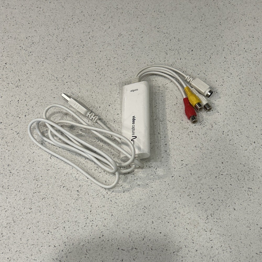 Elgato USB Video Capture Device Convert Analog Video to Digital Format Win/Mac
