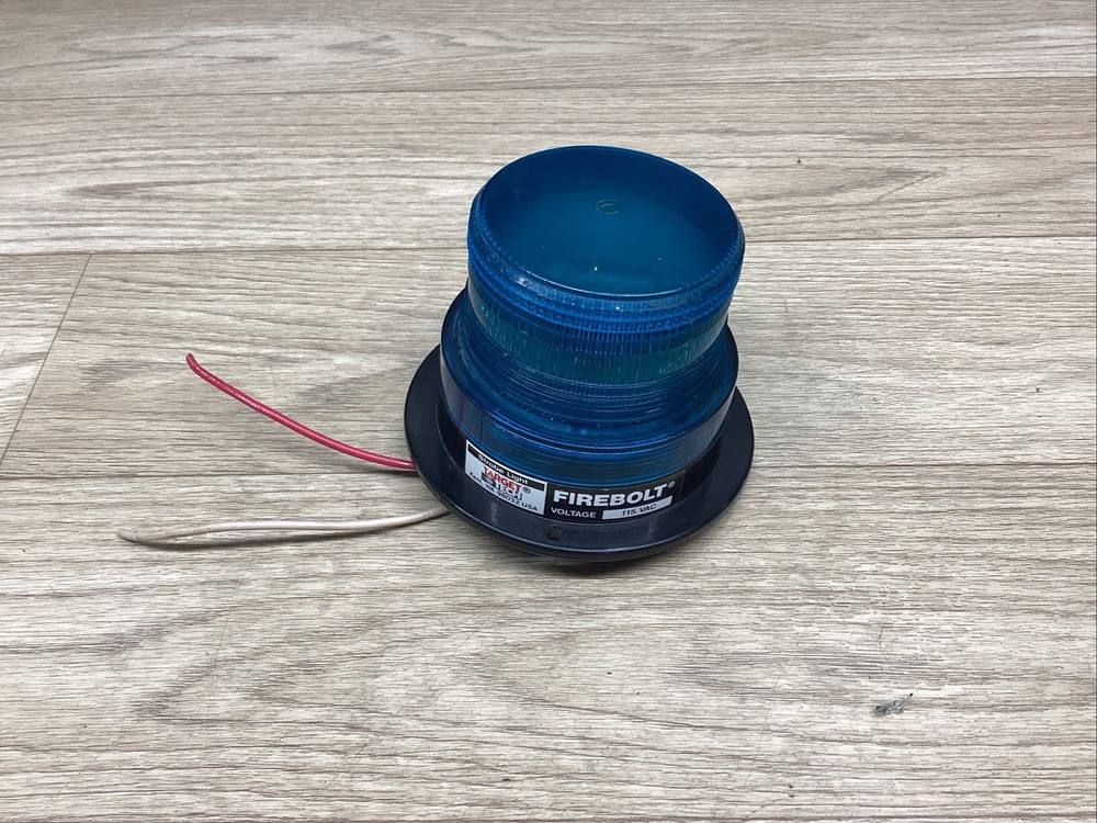 FIREBOLT STROBE LIGHT VOLTAGE BLUE 115VAC #804L30