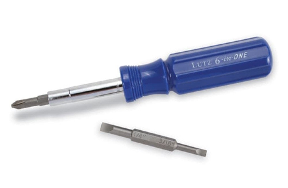 Lutz 6-in-One Screwdriver - Blue
