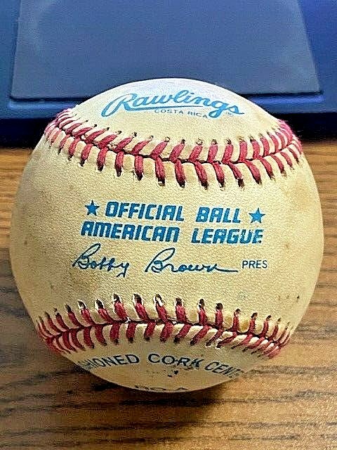 JEFF PIERCE SIGNED AUTOGRAPHED OAL BASEBALL! Red Sox!