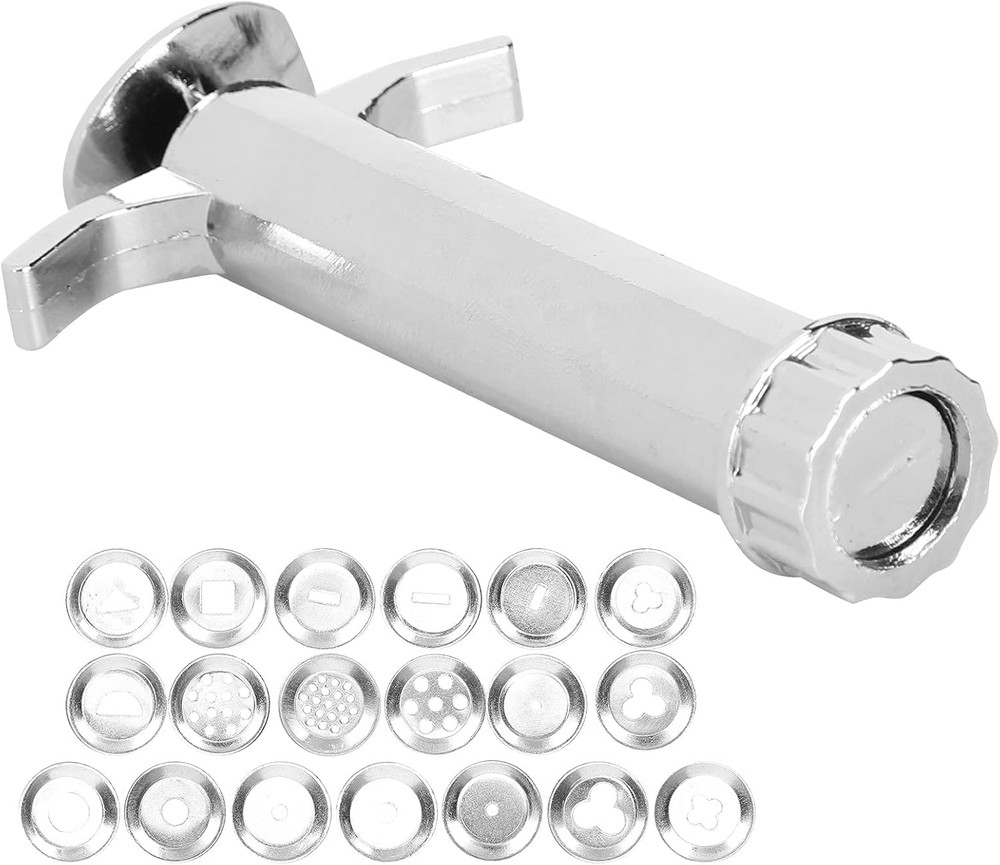 1 Set Silver Clay Extruder, Multifunction Mud Extruder Sculpture Tool Modeling w