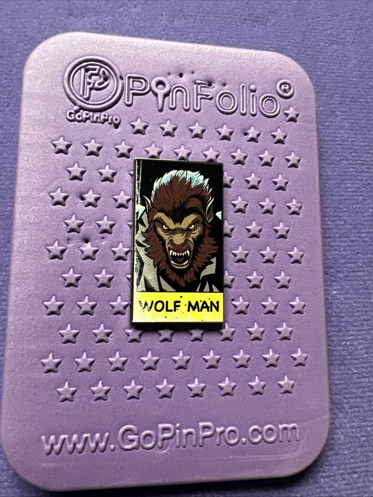 Universal Studios Dark Universe Mystery Pins - Wolf Man Pin