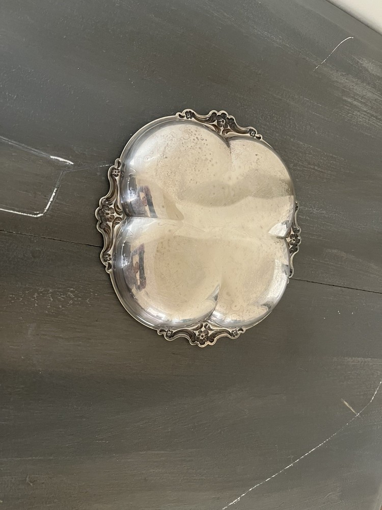 Vintage 4 Section Silver Plated Dish