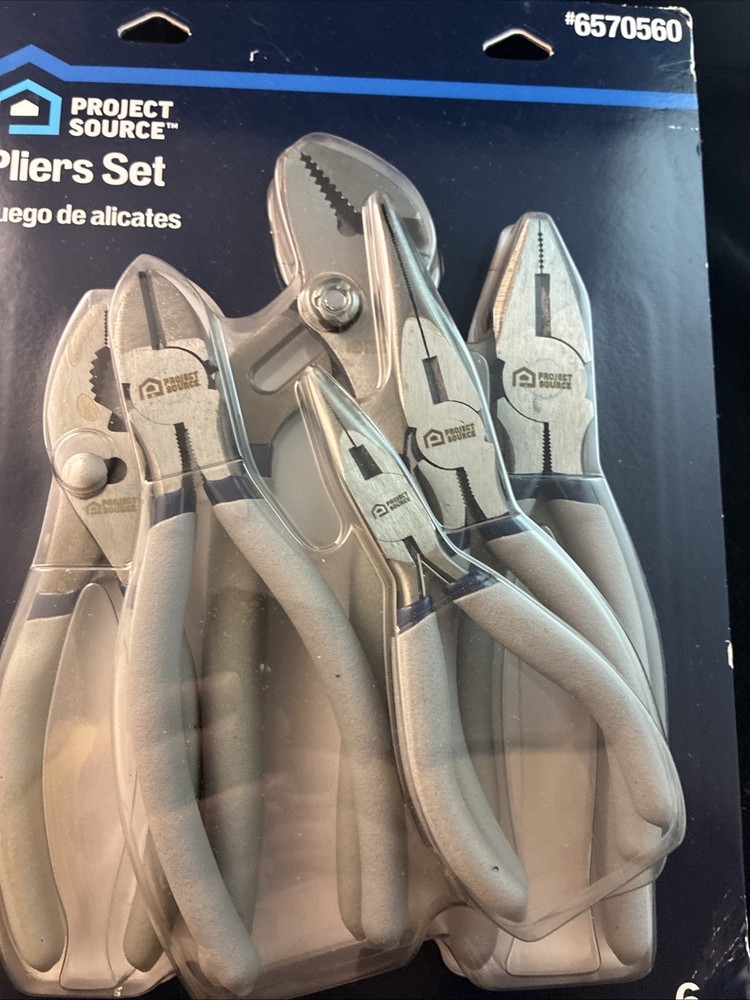 Project Source Pliers Set Full Size 6570560