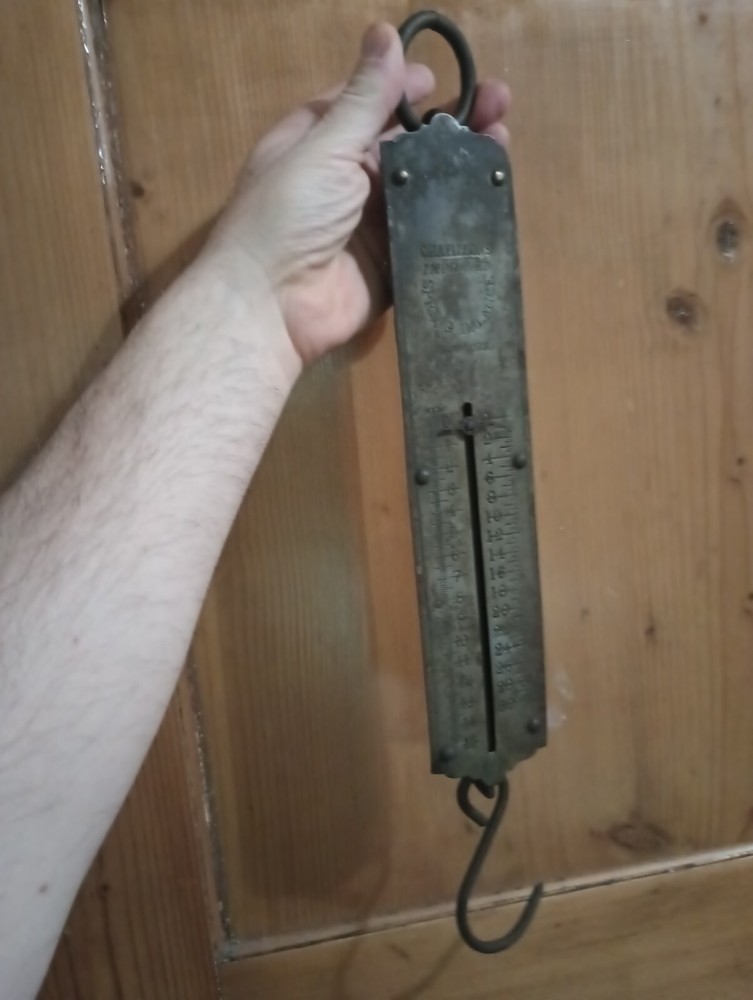 Chatillons Antique Improved Spring Balance Scale New York