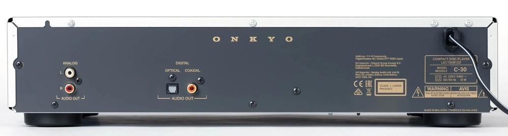 Onkyo Icon C-30 Single-disc CD player Black)