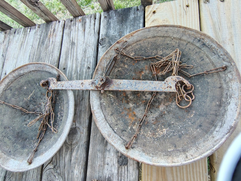Big Rustic Equal-Arm Scale