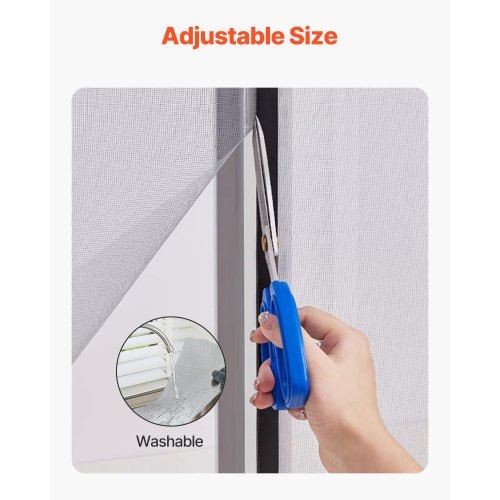 Window Screen Replacement 100 ft 48 in Window Screen Mesh DIY Adjustable