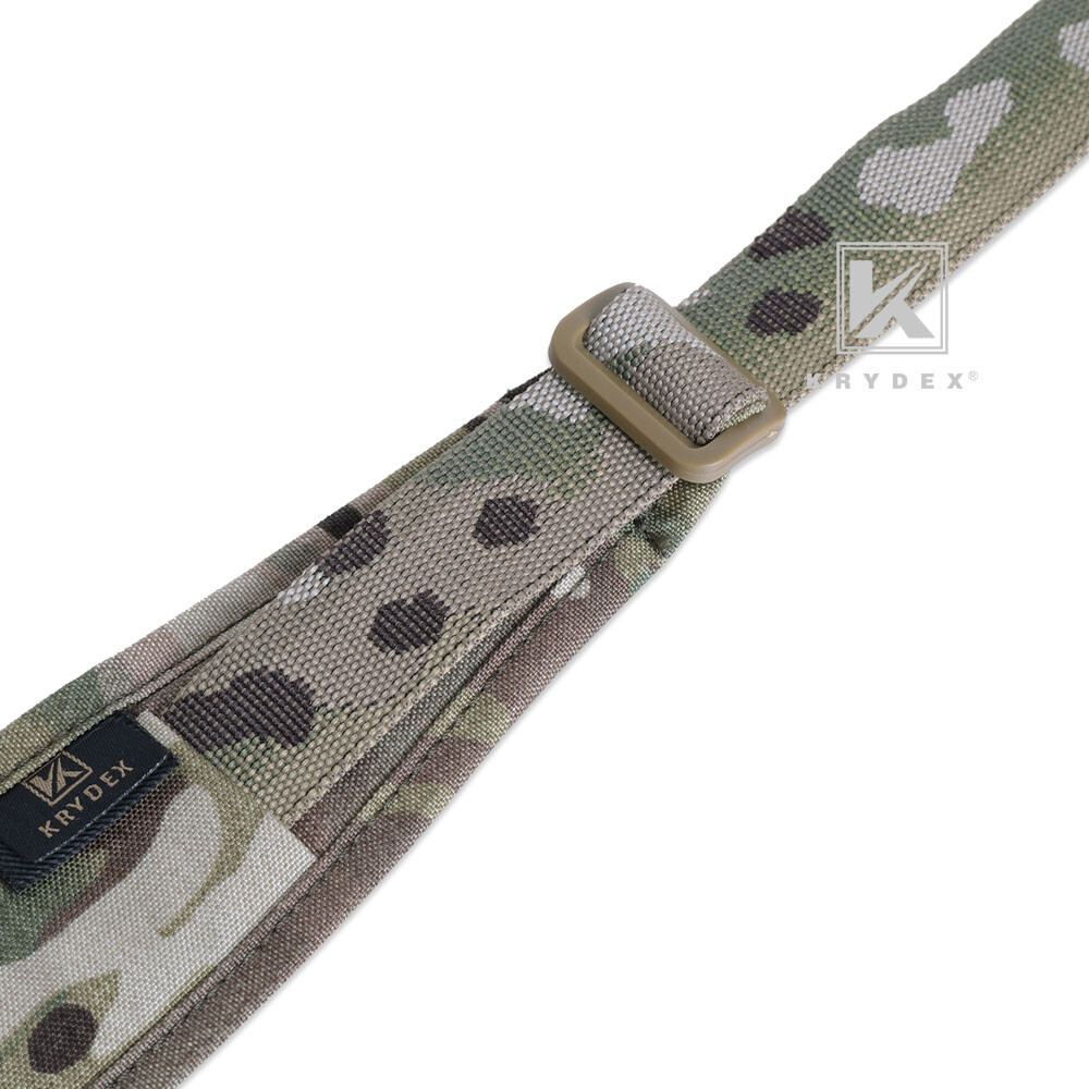 KRYDEX Modular Sling 2/1 Point Padded Tactical Shooting Sling Durable Multicam