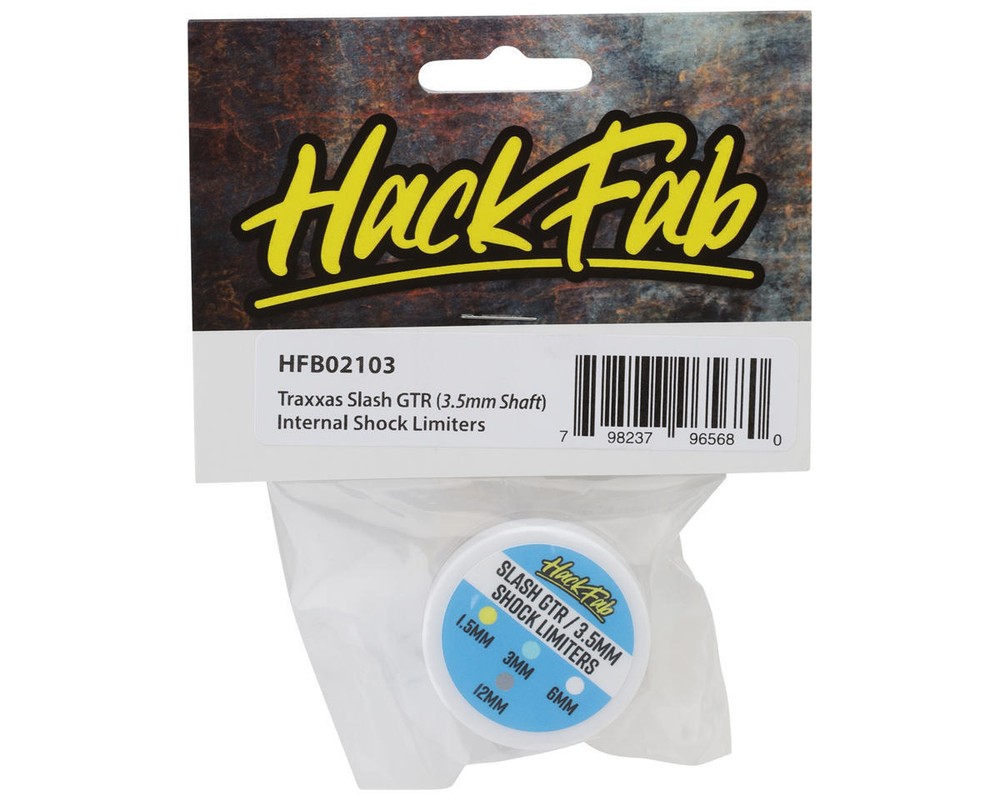 HackFab Internal Shock Limiters for Traxxas Slash Modified (3.5mm Shaft)