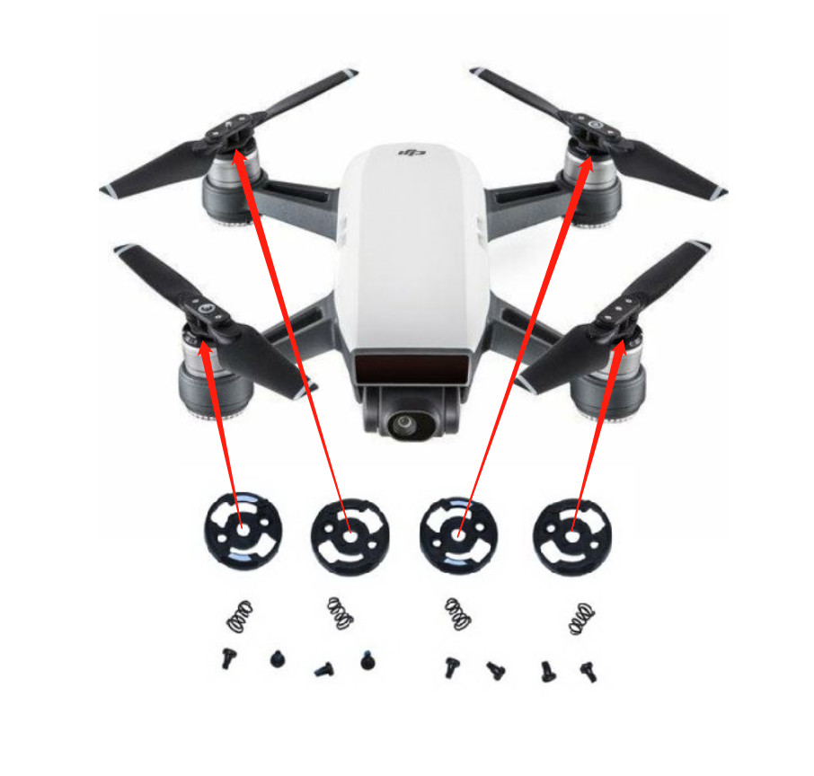 DJI Spark Propeller Holders Prop Holder Prop Base Set