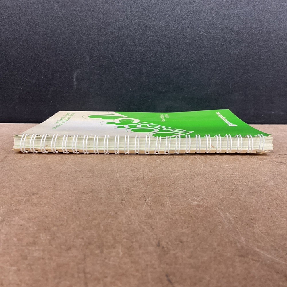 Apple DOS Version 3.2 Instructional And Reference Manual Vintage Computing