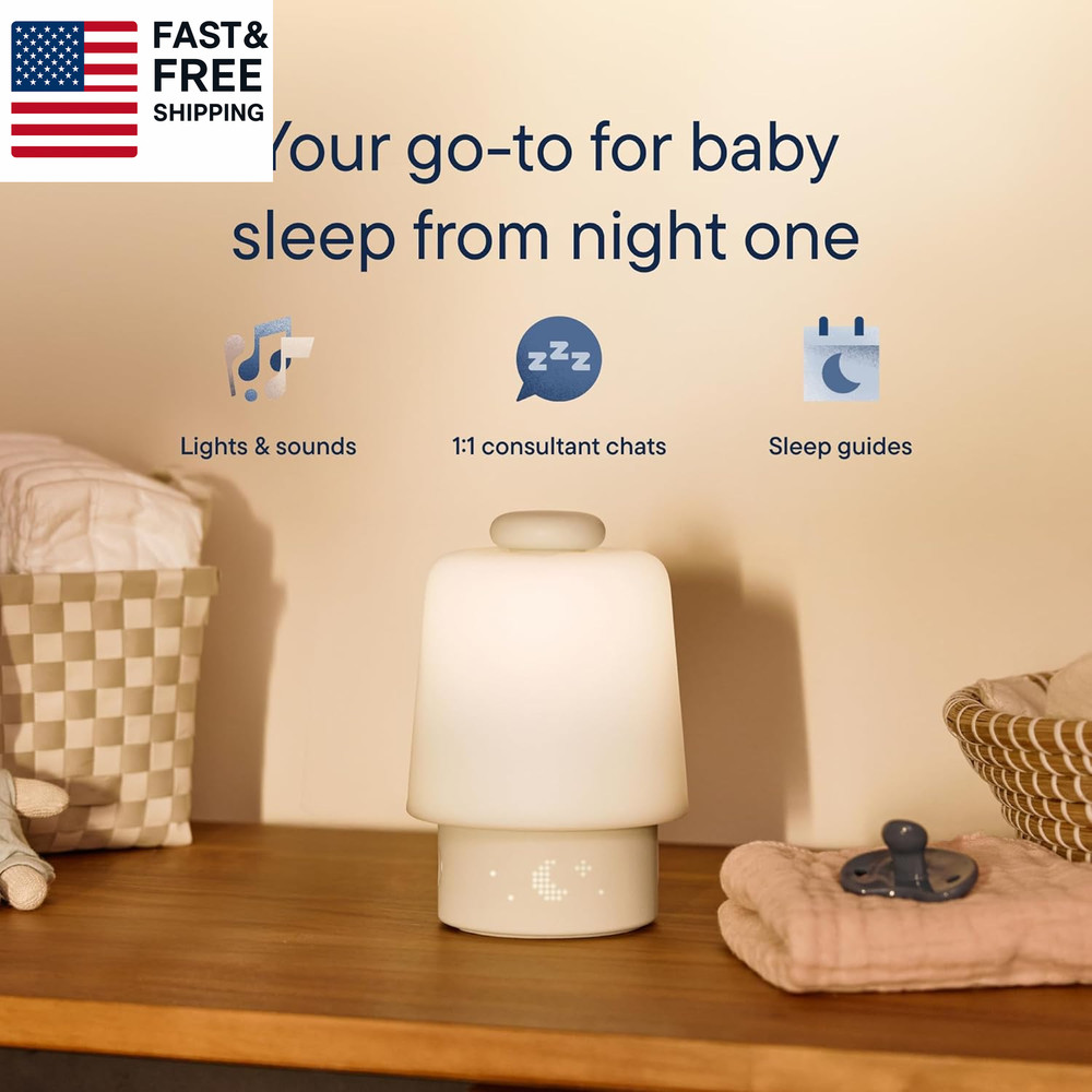 Sound Machine, Night Light (Putty) | Sleep Support | Registry Essential, Routine