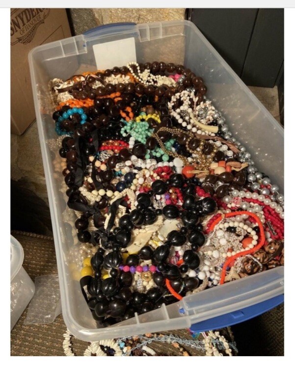 Vintage/Designer Unsearched Estate Jewelry Lot 2Lbs + Crown!
