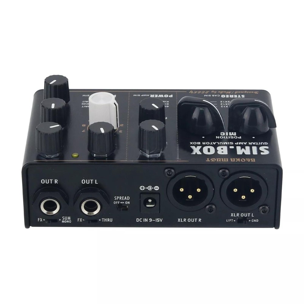 SIM BOX Electric Guitar Amp Simulator Box Cabinet Simulator Effect