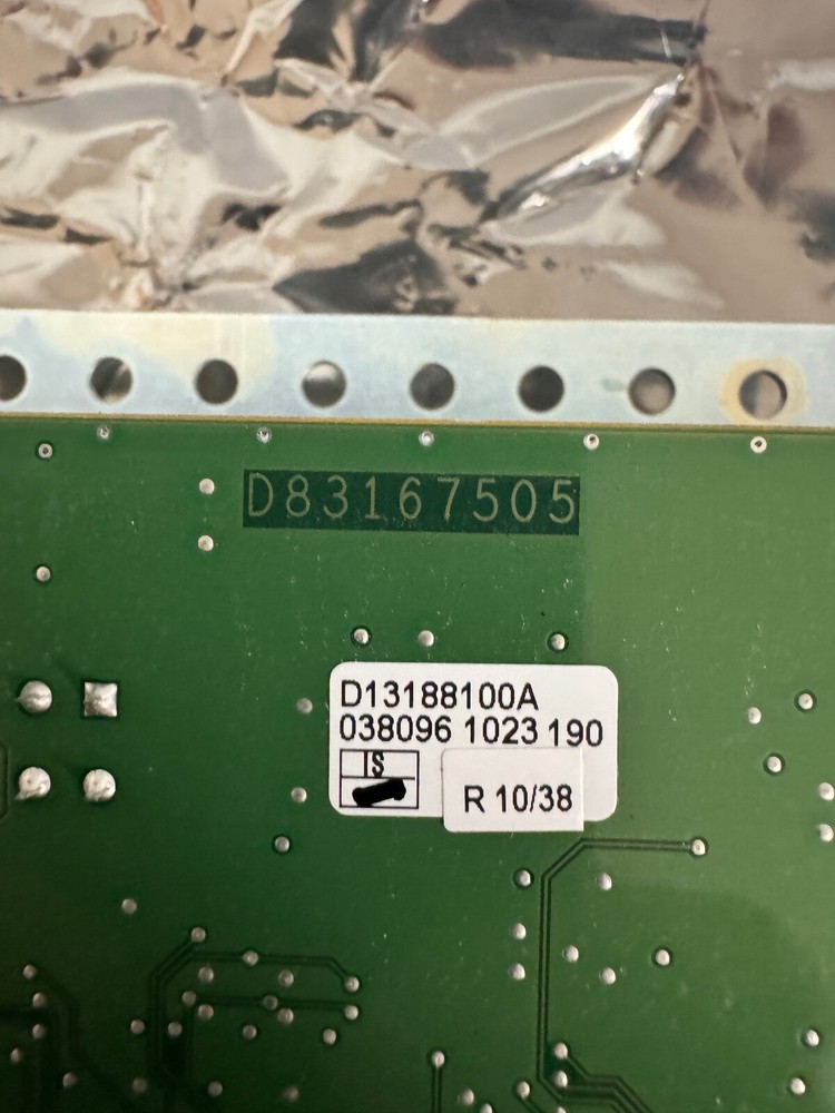 STAUBLI D83167505 RSI CONTROLLER BOARD