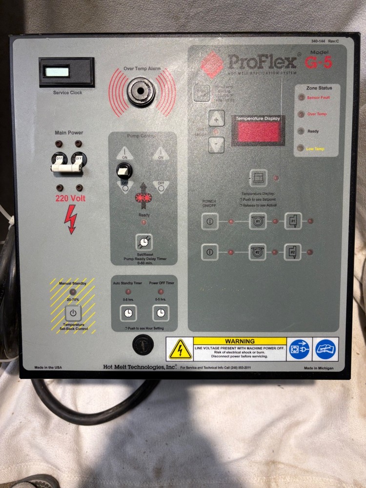 Hot Melt Technologies ProFlex G-5 Control Console ONLY AS-IS UNTESTED