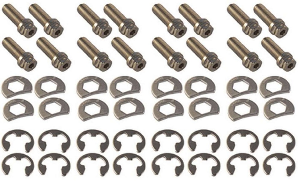 Stage 8 8913A 1  Locking Header Bolt Kit For Fits For  Ford Small Block
